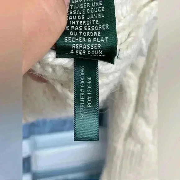 Lauren Active Ralph Lauren Womens Alpaca
Zip Sweater Jacket XL - Picture 10 of 13